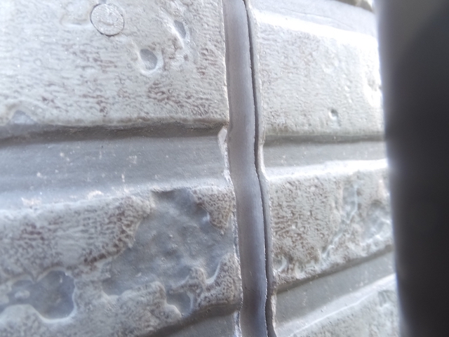 劣化したコーキング・別角度